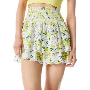 Alice and Olivia floral skirt